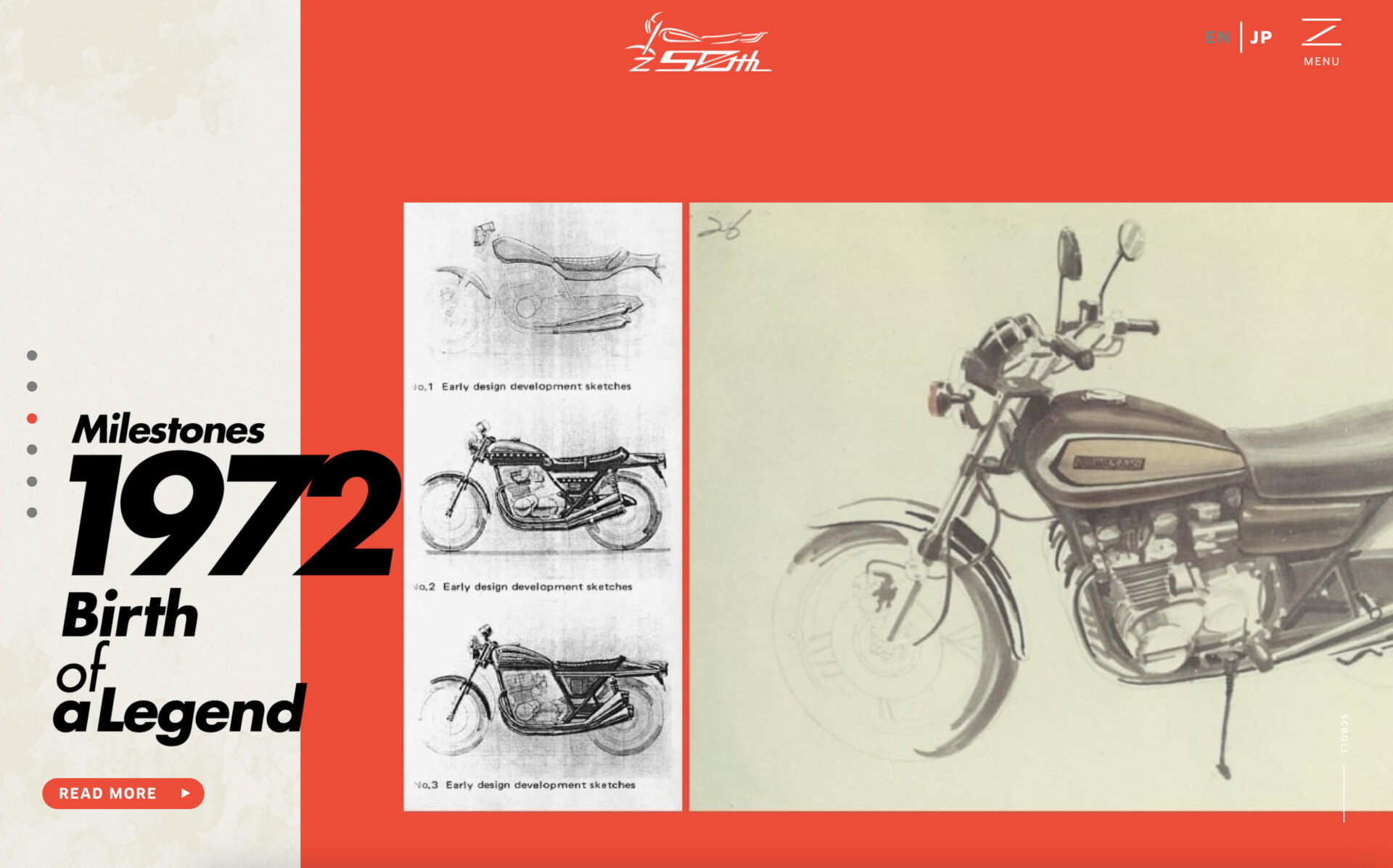 Z50周年！アニバーサリー公式サイトが公開されました！ – Z900RSまとめ